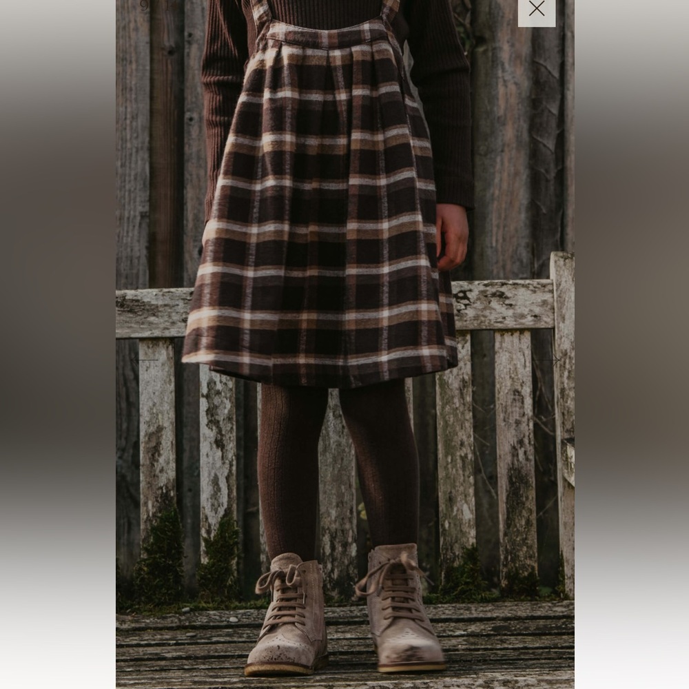 The Simple Folk ribbed tight - chocolate